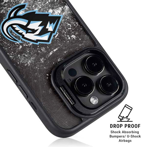 NHL Utah Mammoth Ice Frost iPhone 15 Pro Max Kickstand Case